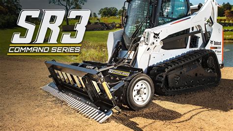 sr3 skid steer grading